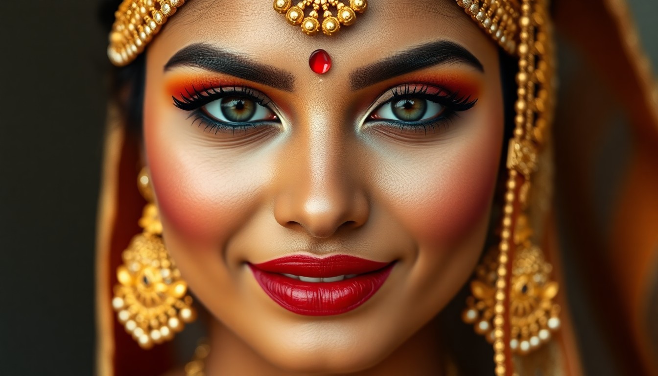 bridal makeup with tattoo coverage Bangalore