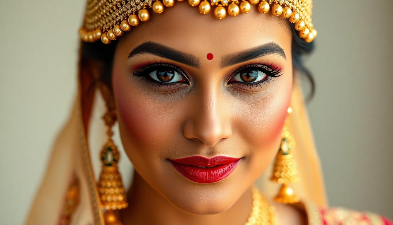 celebrity style bridal makeover Bangalore