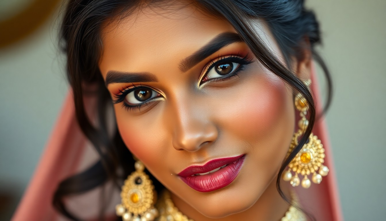 flower girl hair and light makeup Bangalore