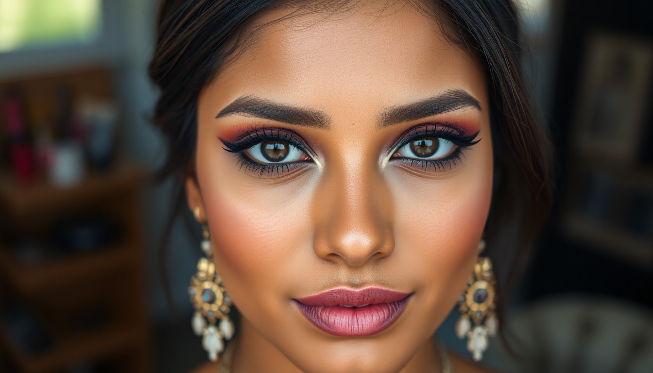 high pigment eye makeup for evening reception