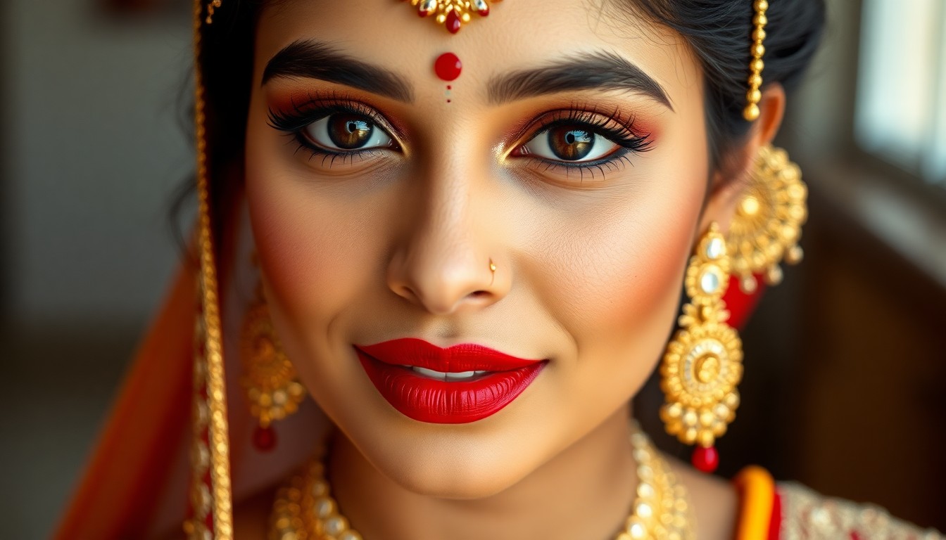 luxury destination wedding makeup artist Bangalore