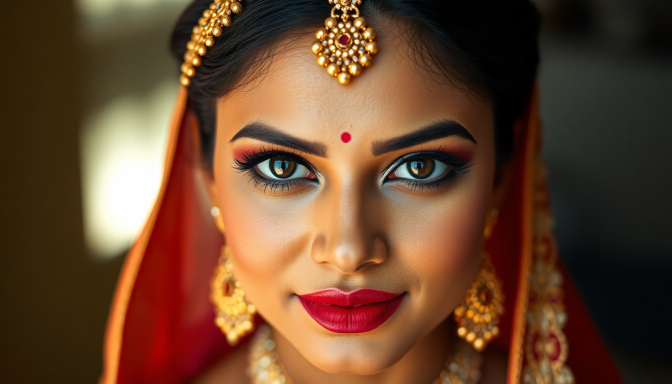 metallic eyeshadow bridal trends 2026 Bangalore