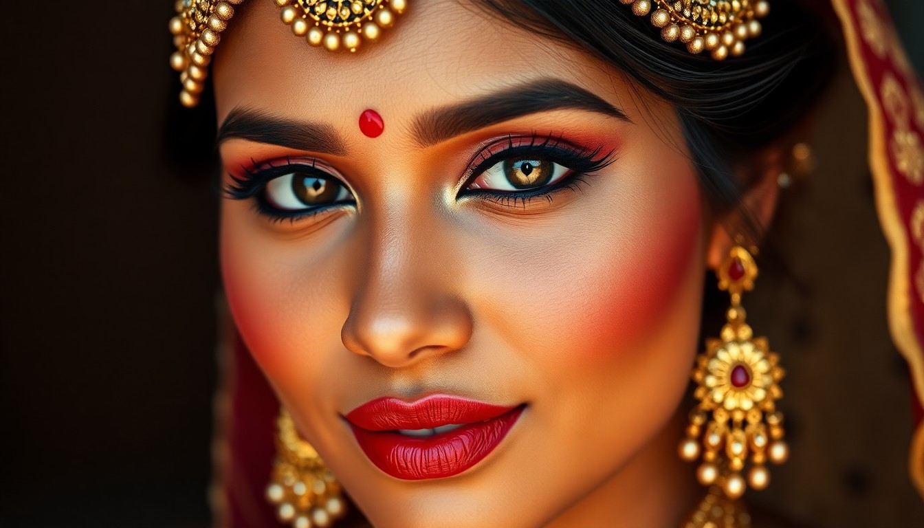 HD bridal makeup artist Hyderabad