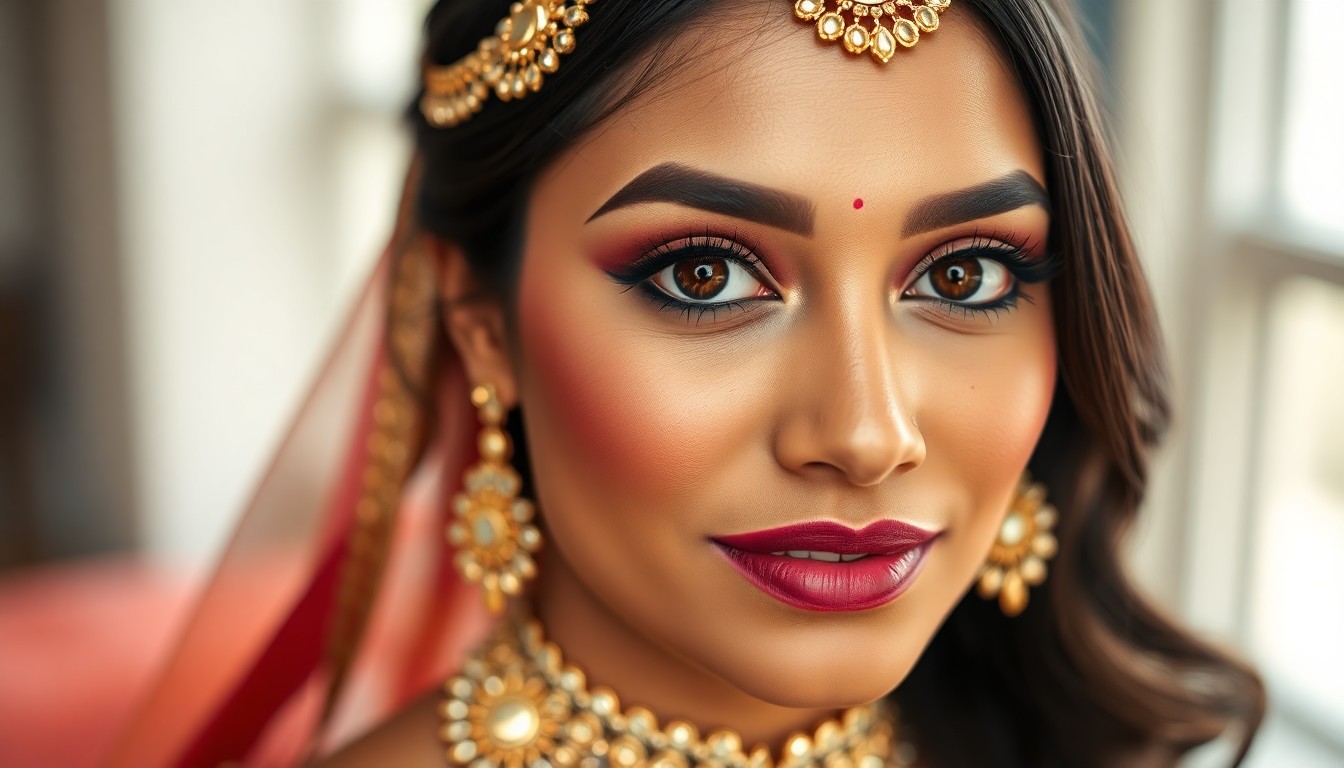 premium engagement makeup services Hyderabad