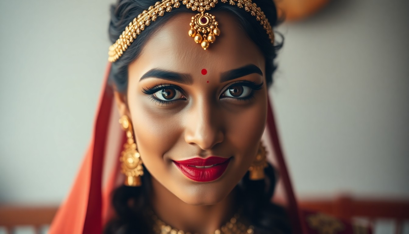 bridal makeup for indoor wedding Hyderabad
