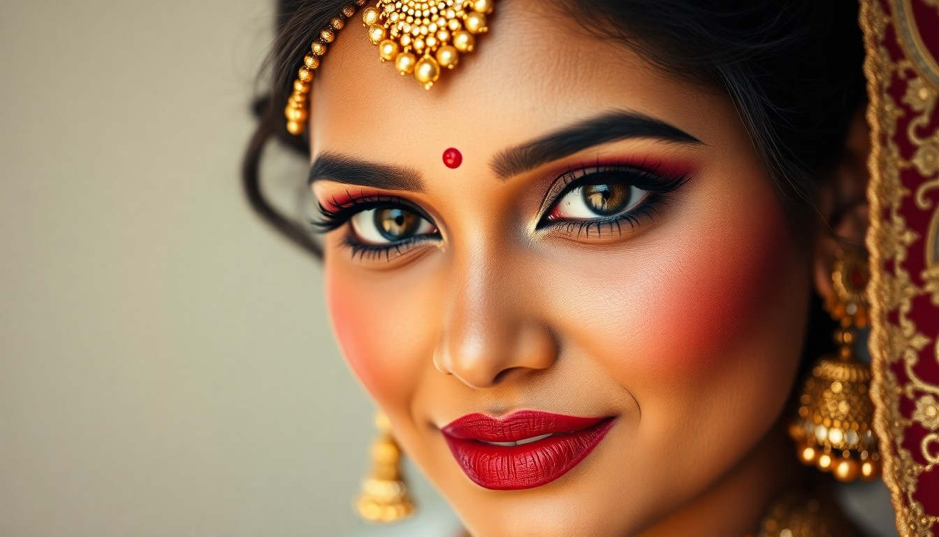 christian wedding bridal makeup Hyderabad