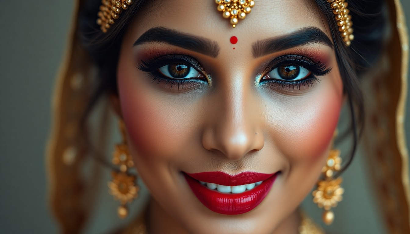 custom bridal makeup Hyderabad