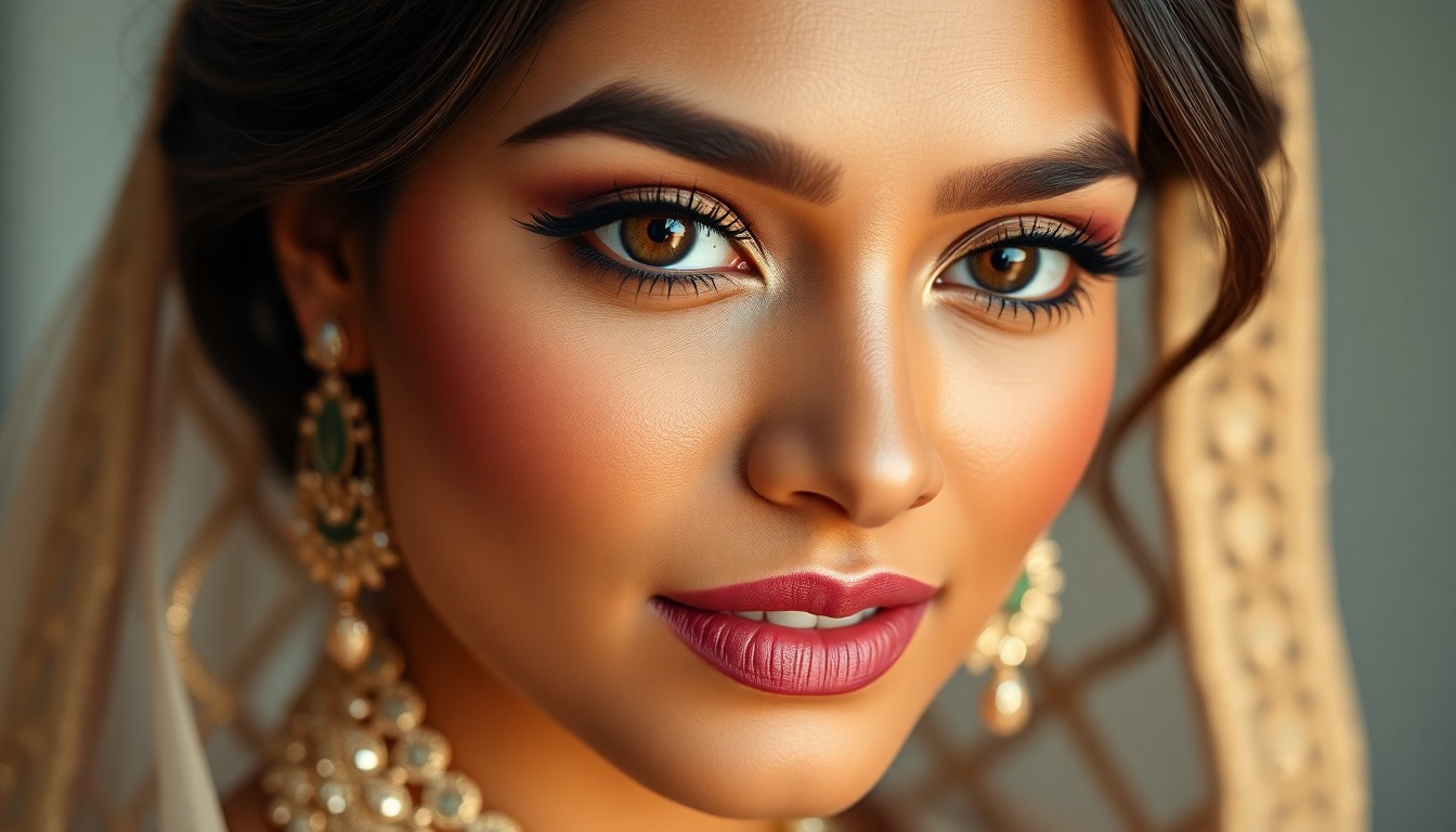 engagement makeup for photoshoot Hyderabad