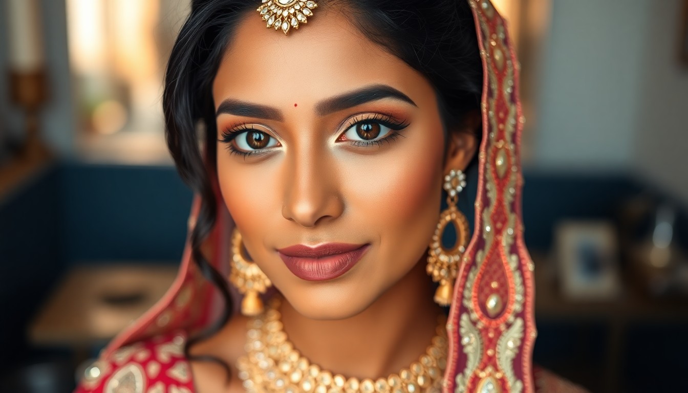engagement makeup look Hyderabad