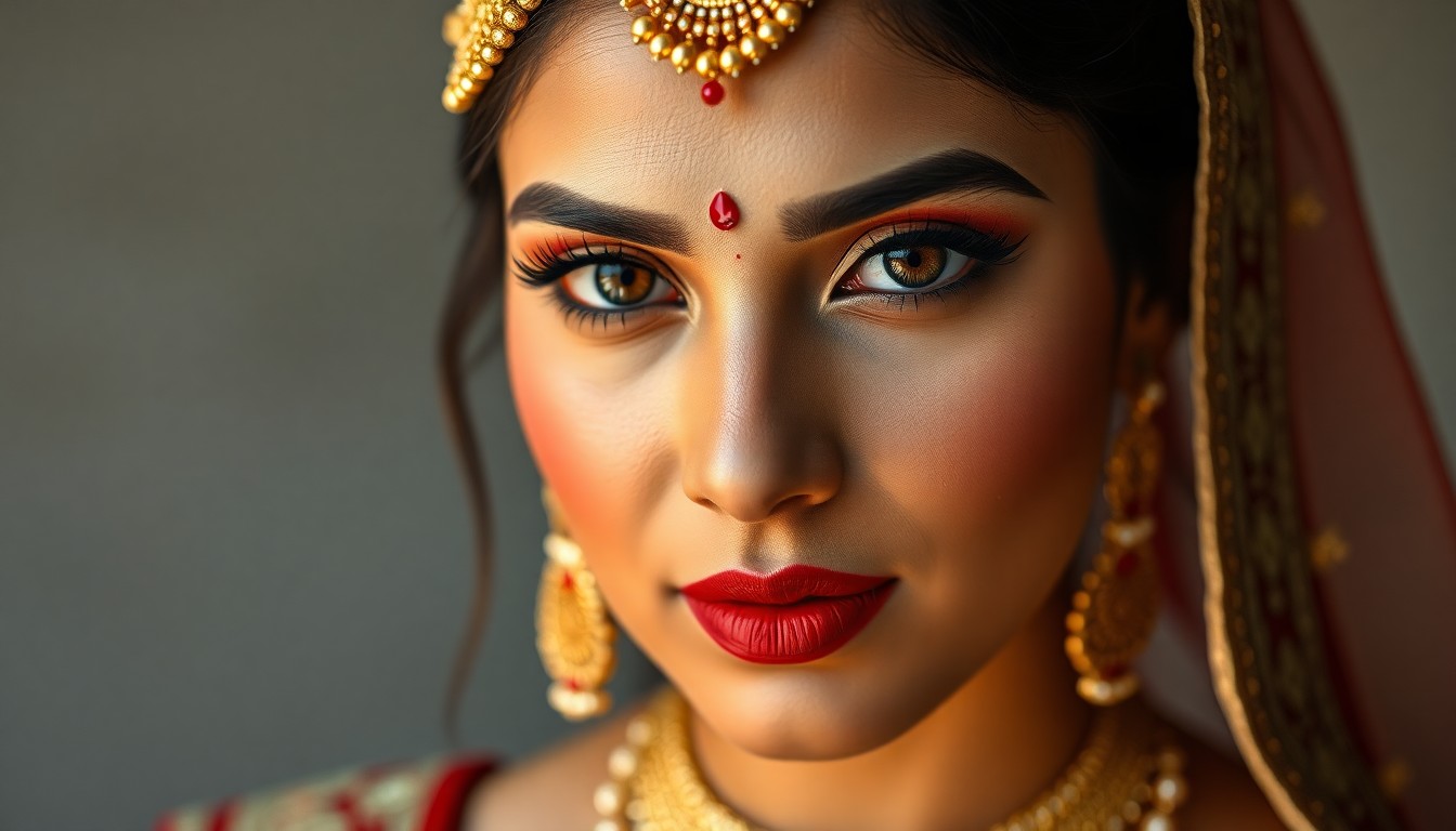 luxury bridal makeup Bangalore