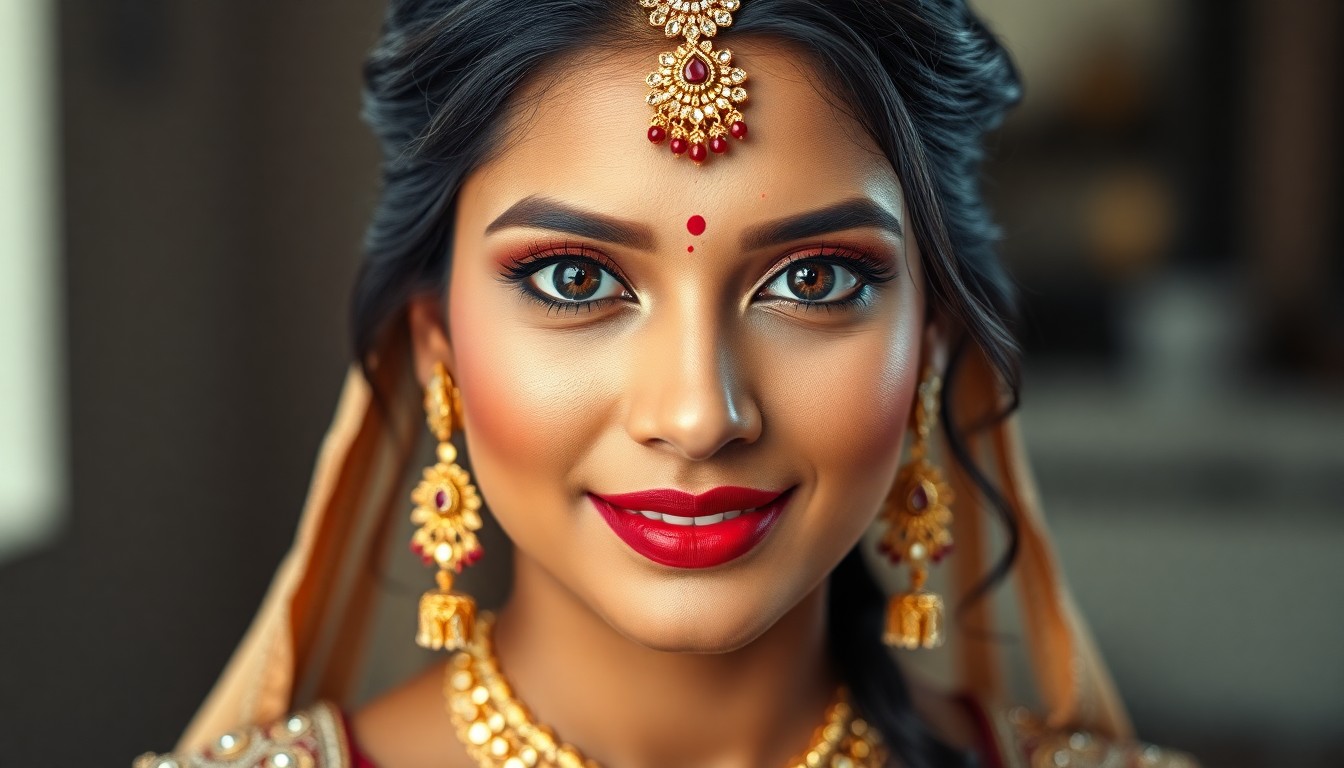 muslim wedding bridal makeup Hyderabad