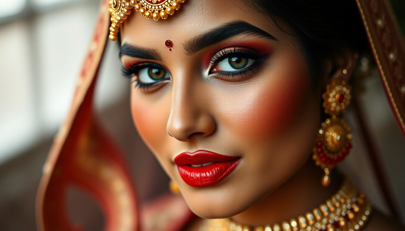 natural bridal makeup Hyderabad