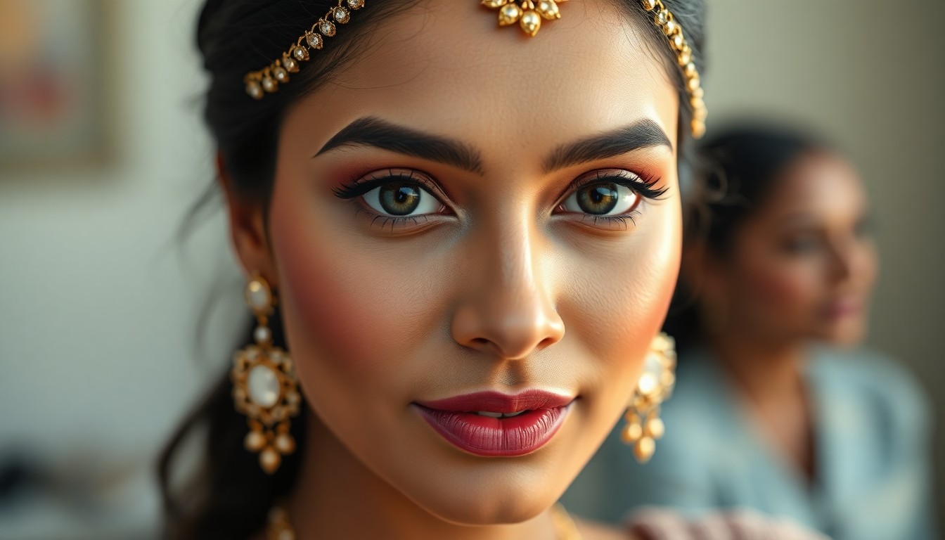 premium engagement makeup artist Hyderabad
