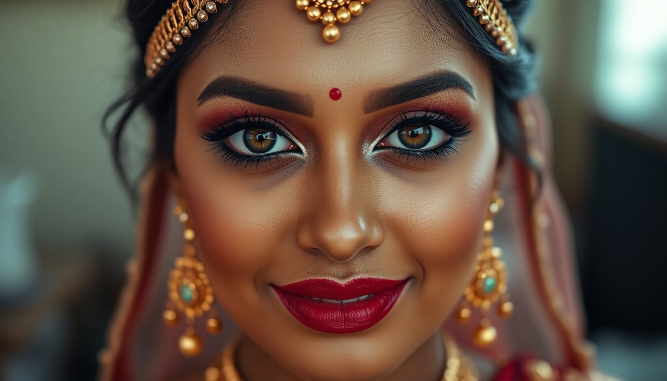 south indian wedding makeup Hyderabad