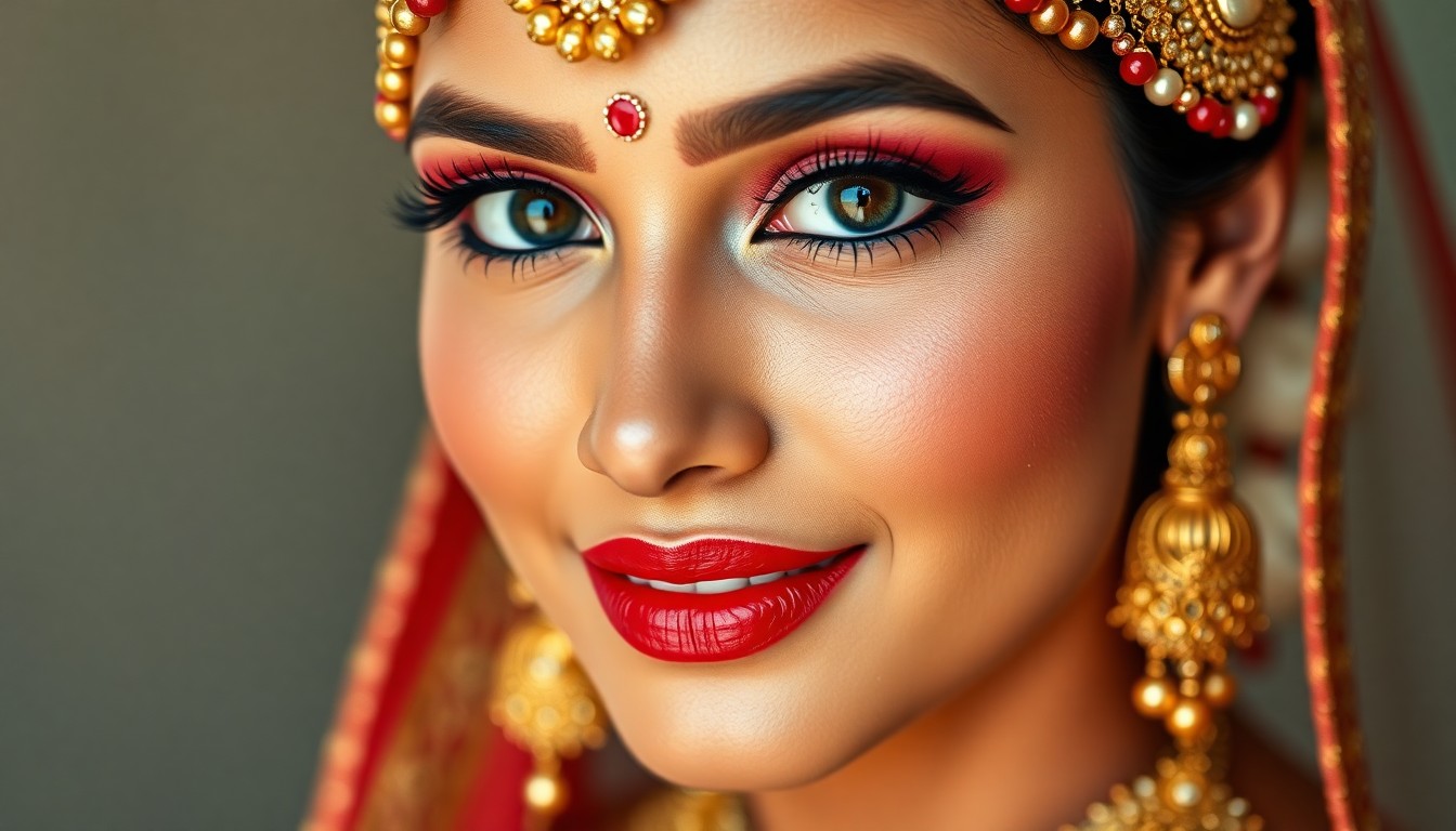 4K ready bridal makeup Bangalore