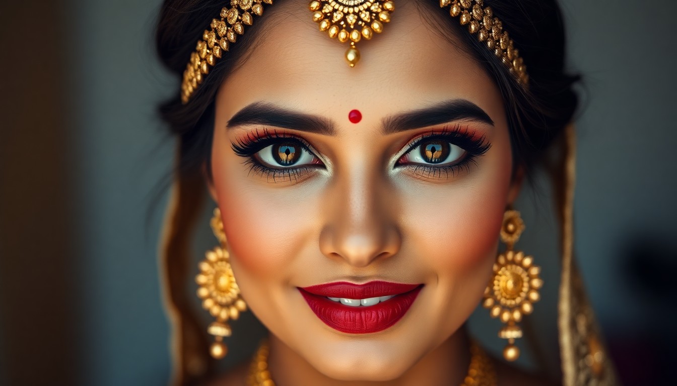 airbrush makeup for Indian bride Bangalore