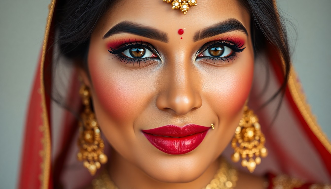 Bengali bridal makeup Bangalore