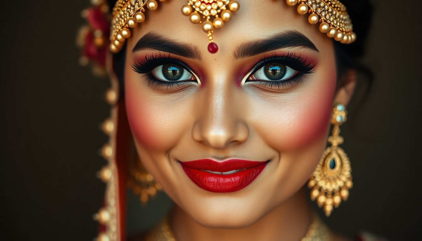 glam bridal makeup Bangalore