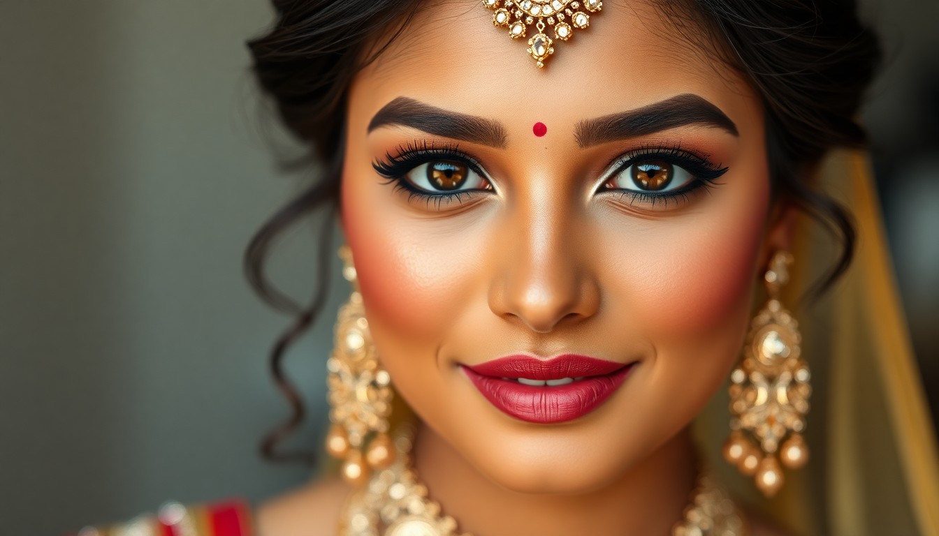 haldi ceremony makeup Bangalore