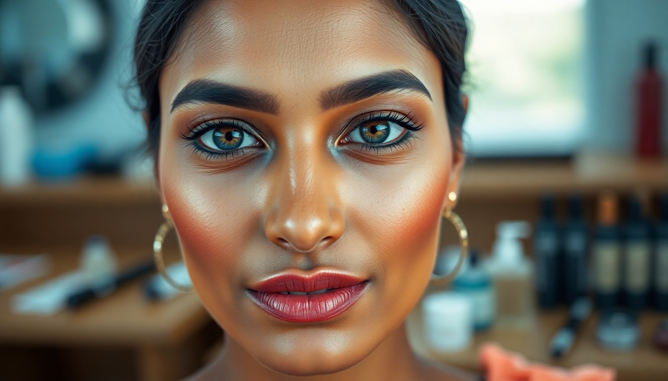 HD vs airbrush makeup Bangalore