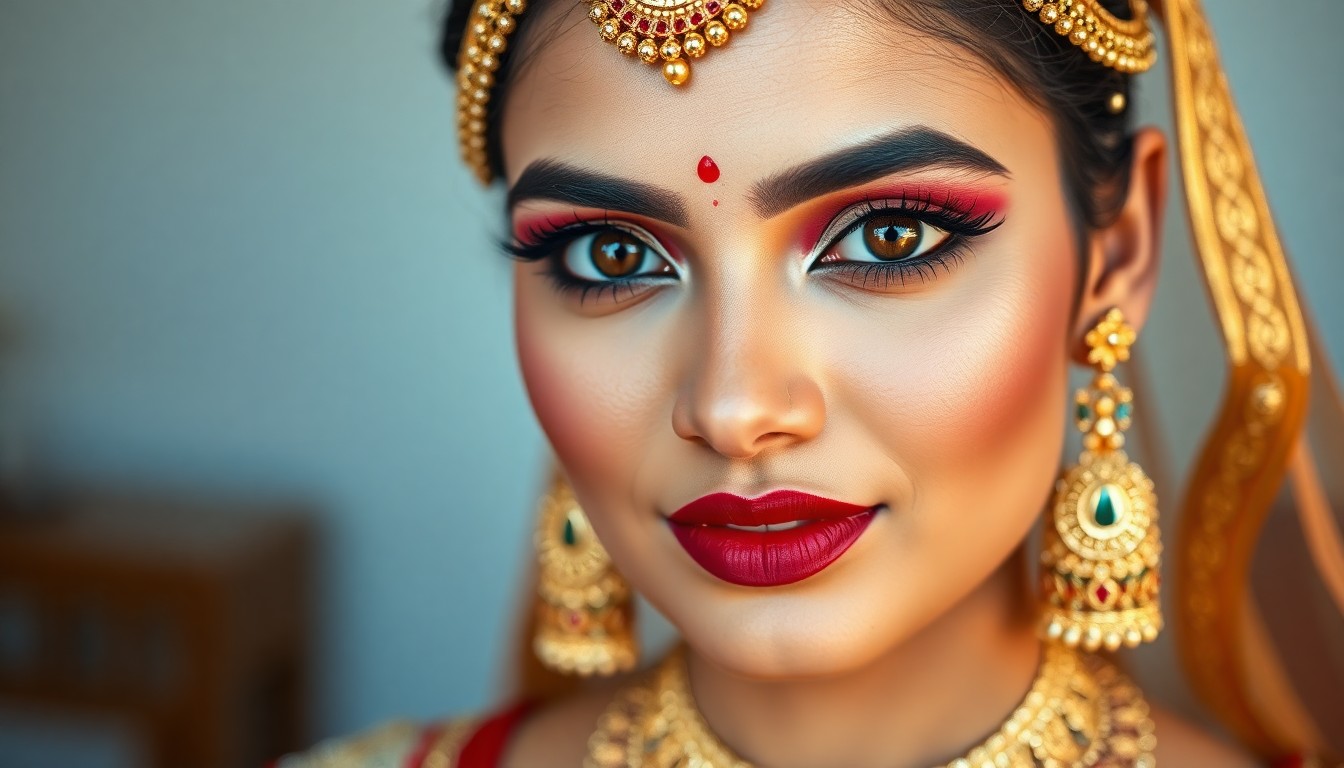 Marwari bridal makeup Bangalore